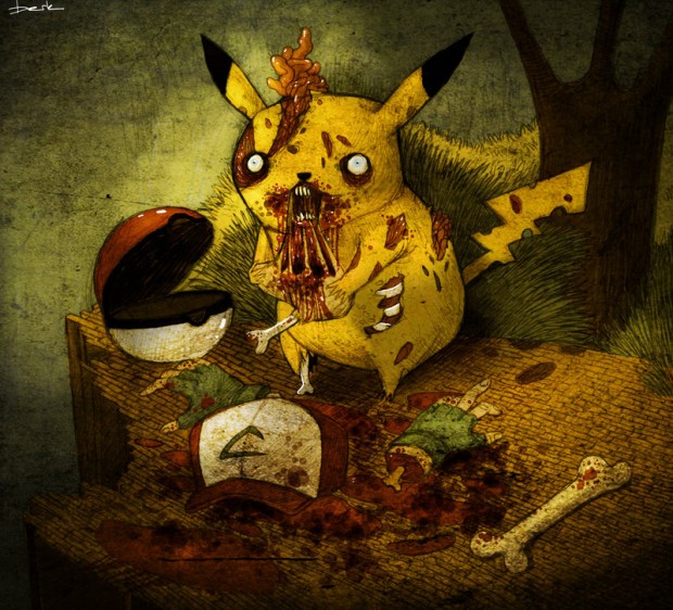 Pikachu-Zombie-Berk-Ozturk-620x562