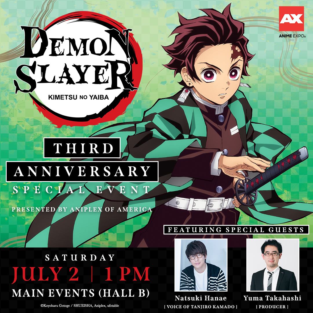 Demon Slayer, Twisted-Wonderland, Fate/Grand Order, Kaguya-sama: Love Is  War, & Sword Art Online Special Events at Anime Expo 2022 - Kawaii Kakkoii  Sugoi